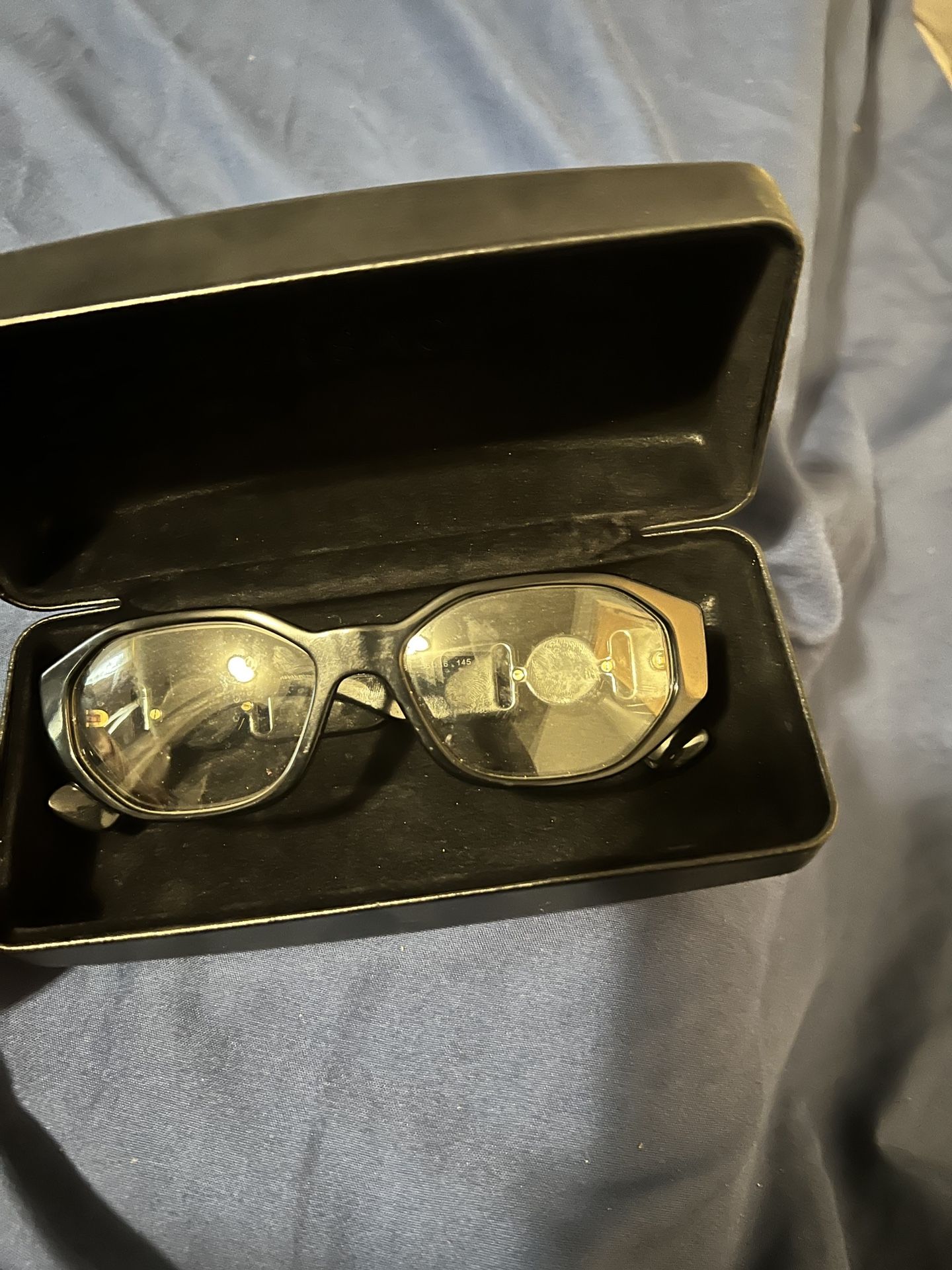 Authentic Versace biggie glasses 
