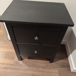 IKEA Hemnes 2 Drawer Dresser - Black