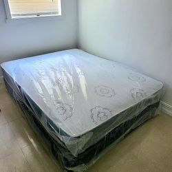 NEW FULL MATTRESS WITH BOX SPRING 🔝 ALL SIZES IN STOCK