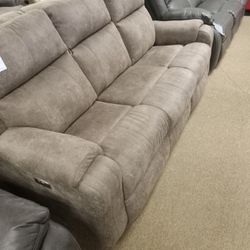 Spacious Reclining Couch Available 