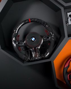 Carbon fiber steering wheels