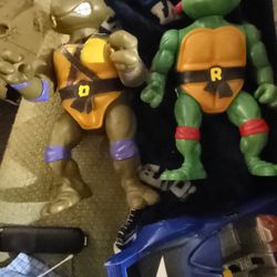 Giant TmNT  13 Inch  2 Are Newer One Vintage 