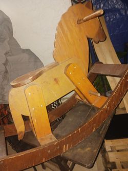 Wooden pony