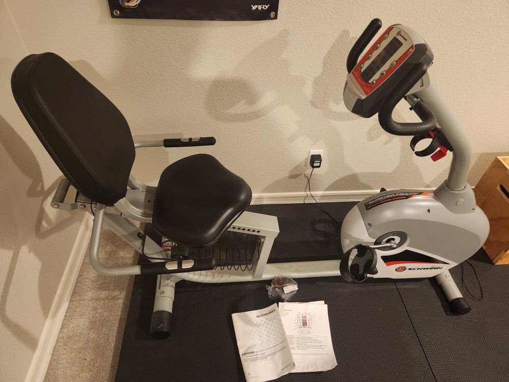 Schwinn 240 recumbent excercise bike