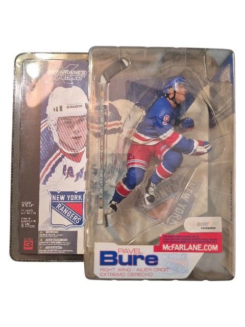 McFarlane SportsPicks NHL Series 3 Pavel Bure (New York Rangers) Action Figure – Sealed