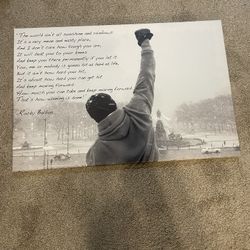 Rocky Balboa Canvas