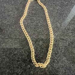 Givenchy Cuban Link Choker Gold