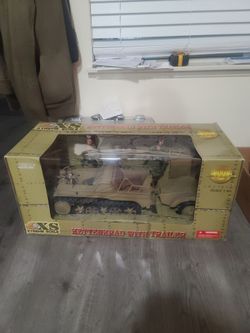 21st century The Ultimate Soldier 1:6 Scale Kettenkrad with Trailer & 2 Action Figures