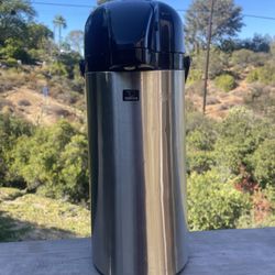 the Zojirushi Stainless Steel Air Pot Beverage Dispenser 2.2L