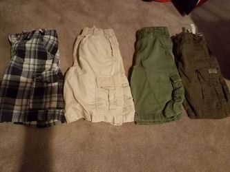 Boys shorts, jeans and swim trunks