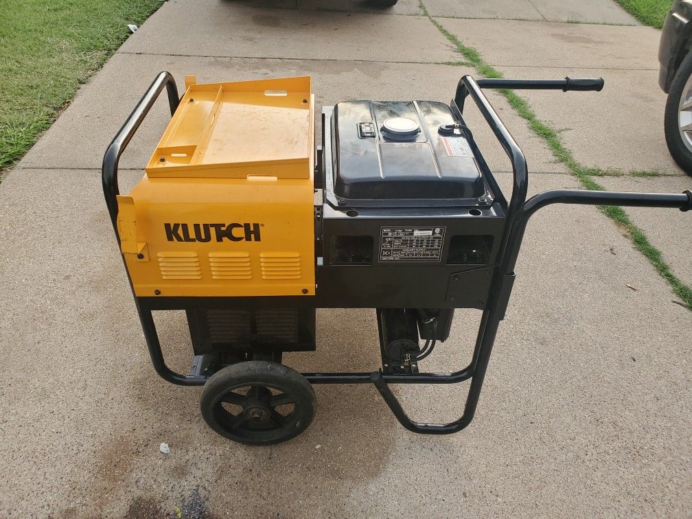 Klutch 7500k welder/generator