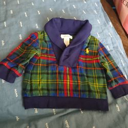 Ralph Lauren polo multi color sweat shirt