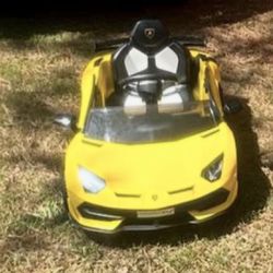 Lamborghini Kids Car