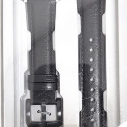 Watch Band for Apple - Leather Link - fits 140mm to 200 mm wrists  42-49 mm