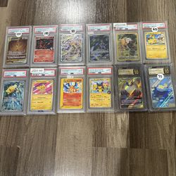 pokemon slab psa graded collection bundle slab vintage modern cheap lot
