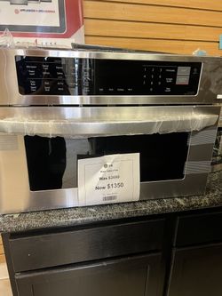 LG 30 In Width Built In Microwave & Speed Over With Convection &Air Dry