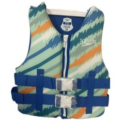 Speedo Youth PFD Life Jacket Vest - Sketch Stripe