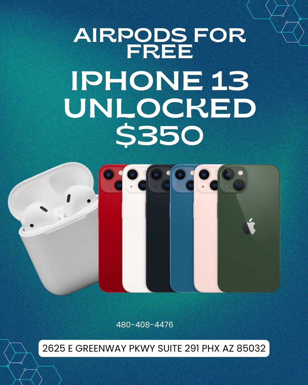 iPhone 13 Unlocked All Colors Available!! 128Gb And 256Gb 