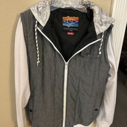 Pre-Loved EMPYRE SURPLUS Hoodie Zip-Up JACKET, Men’s Medium, Great Condition 