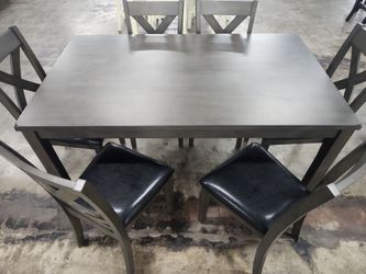 Alex Grey 7 Piece Dining Set