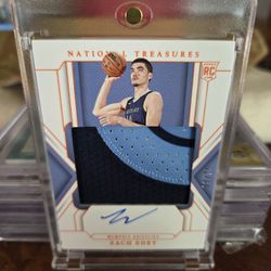 2024-25 National Treasures RPA Zach Edey