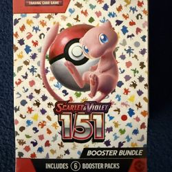 Pokemon TCG Scarlet & Violet 151 6pk Booster Bundle