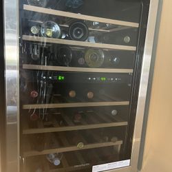 Wine Cooler And Can Fridge With A Few Months Of Use