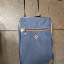21" American Weekend blue  rolling luggage/traveling bag/suitcase