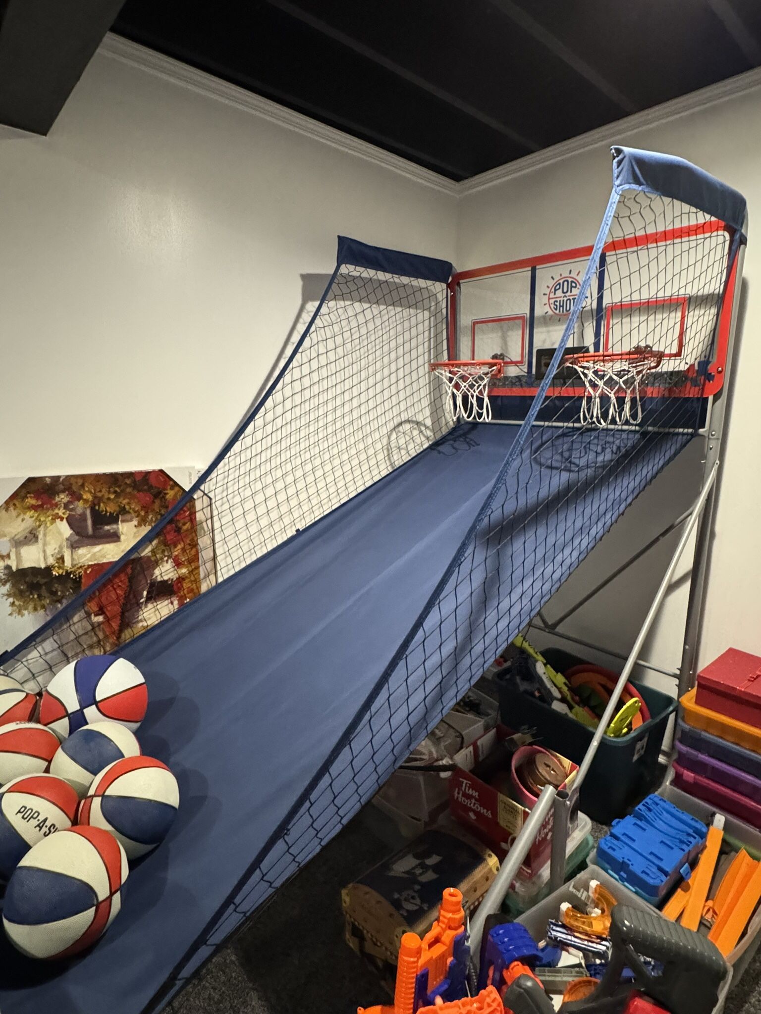 Indoor Basketball Game