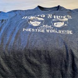 Step Brothers Prestige Worldwide Graphic Tee Size Large