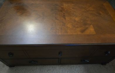 Coffee table, end table, TV console table