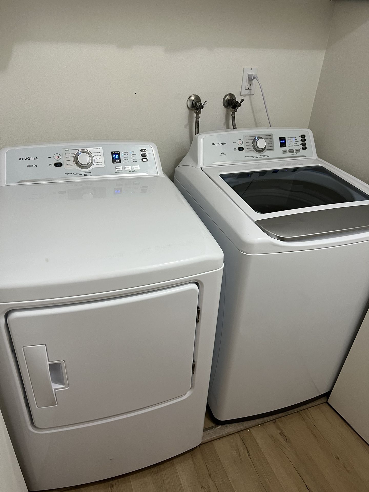 washer and dryer