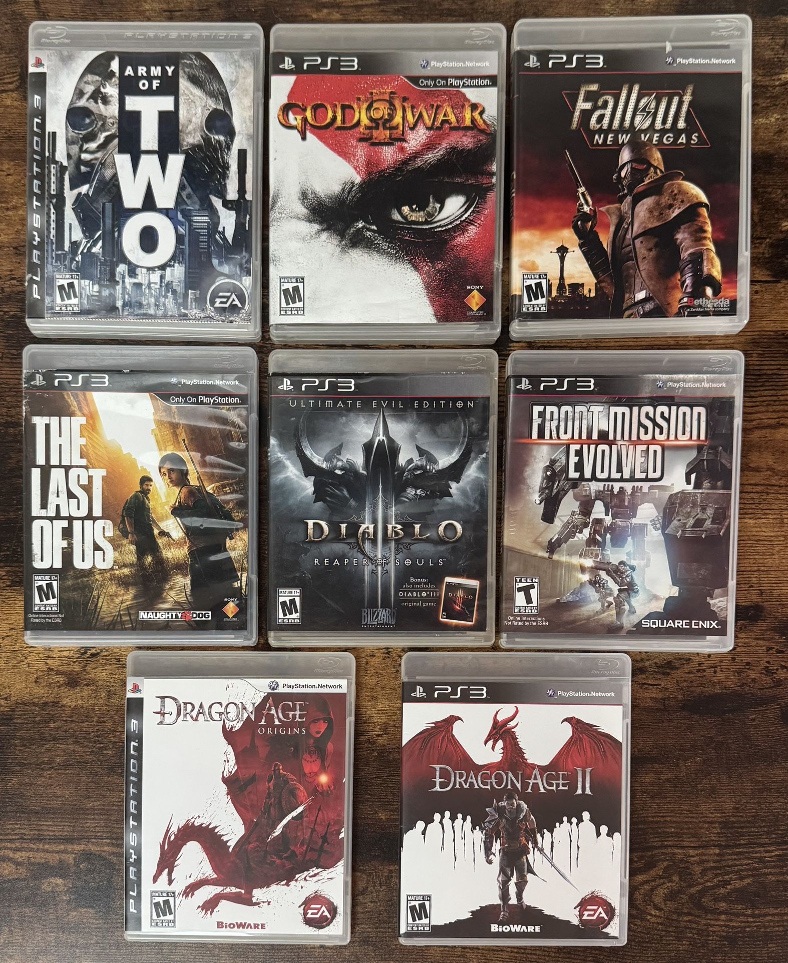 Ps3 PlayStation Games just $10 each