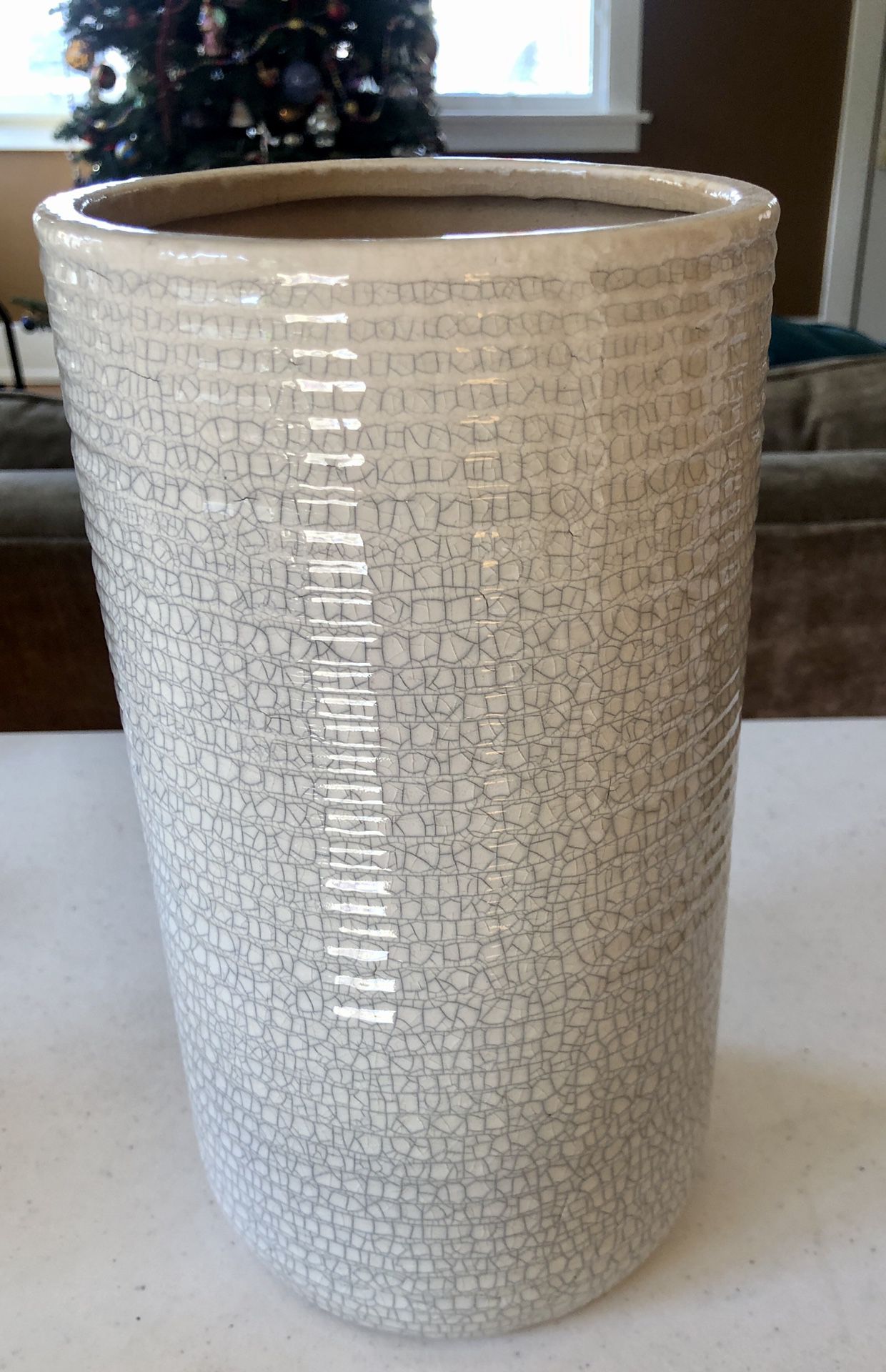 Ceramic Crackle vase