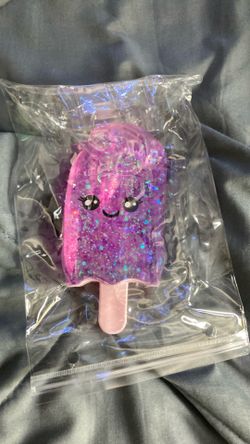 Squishy purple ice cream