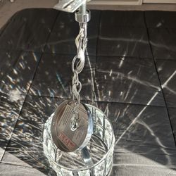 Kristella Chrome Crystal Hanging Light