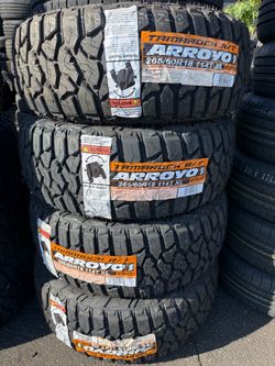 Arroyo Tamarock R/T 265/60R18 114T XL Tires – Set of 4