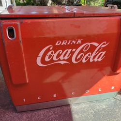Vintage Working Coca-Cola Cooler