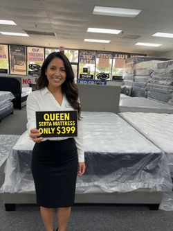 Queen Serta mattresses On Sale