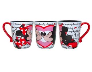 Westland Disney Mickey and Minnie Mouse Kisses Mug Heart Ceramic