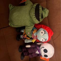 Nightmare Before Christmas Singing Plushies 