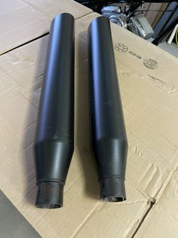 Harley Davidson Denim Black Mufflers