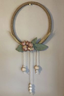 Boho Macrame Wreath
