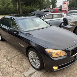 2012 BMW 7 SERIES 750LI XDRIVE // FULLY LOADED  FINANCING AVAILABLE THROUGH LENDERS! CLEAN CARFAX! CLEAN TITLE!  Just inspected 08/26, serviced and de
