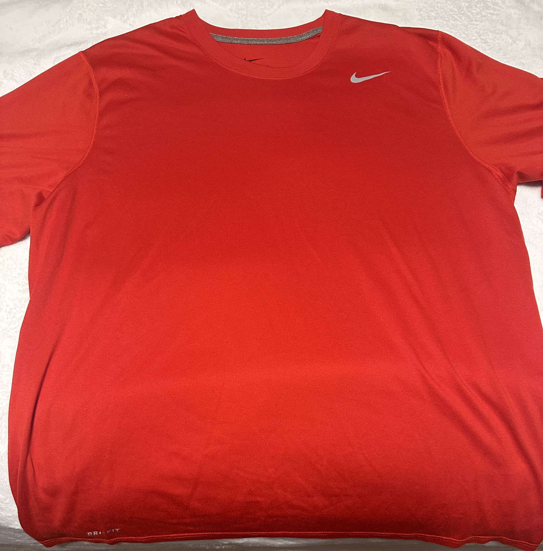 Nike Red DriFit T Shirt XL