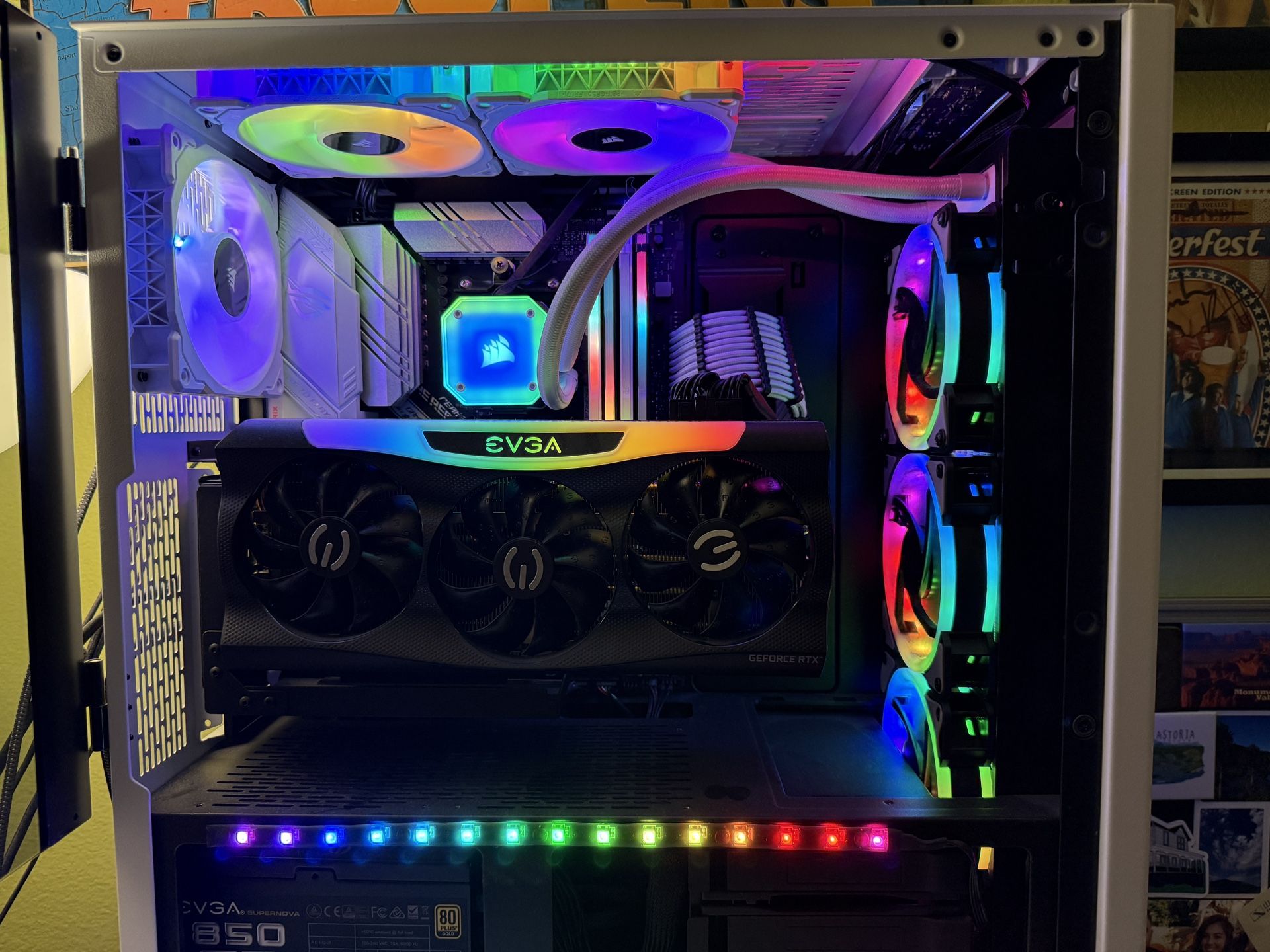 Gaming Pc - 3070Ti - Ryzen 7 5800X - Lian Li - Corsair - Razor - M.2