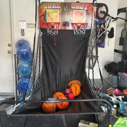 Sure Shot Dual Basketball Game