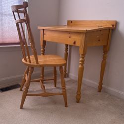 Desk with Chair Schoolhouse Style