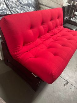 New sofa cama rojo