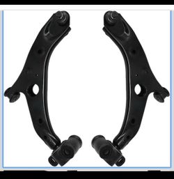 Front Right and Left Control Arm and Ball Joint Suspension Kit, Compatible with Mazda 3 2014–2018 an